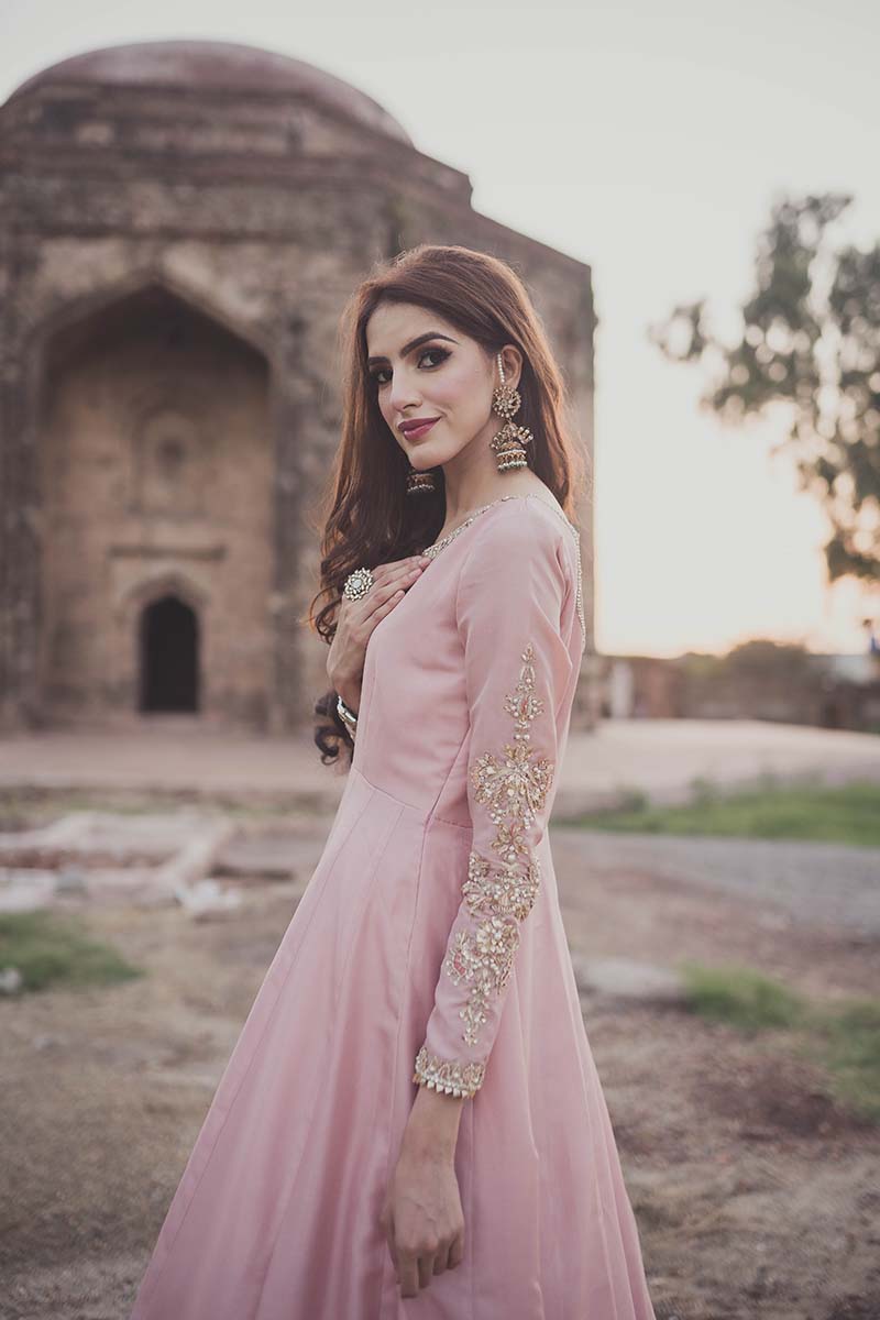 Light Pink Formal Maxi - HANDMADE